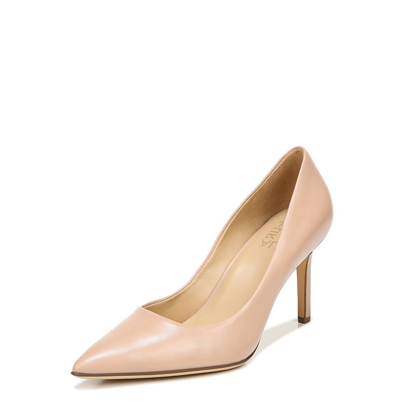 Naturalizer Womens Anna Pump Creme Brulee Beige Leather 7.5 W - Image 1